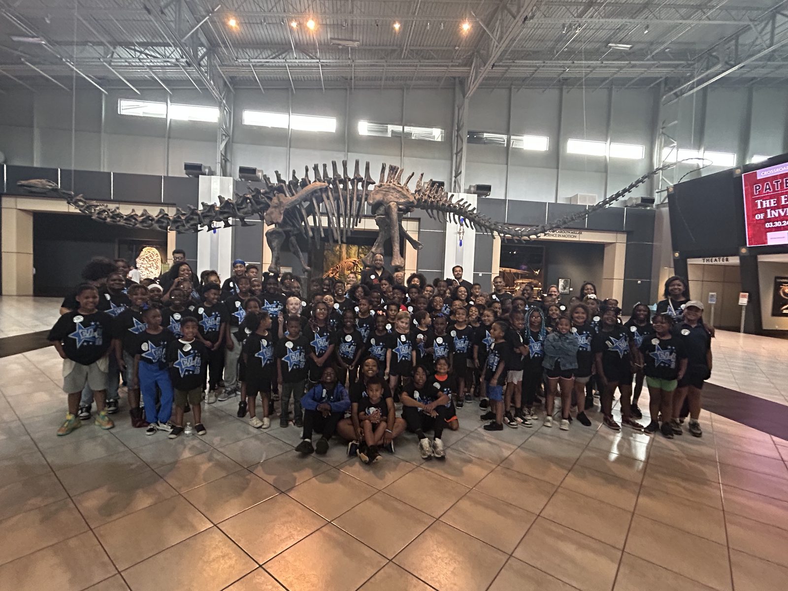 ELW campers at the Tellus Science Museum